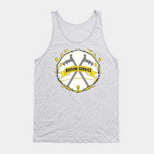 Broom Service Fancy Grey Tank Top